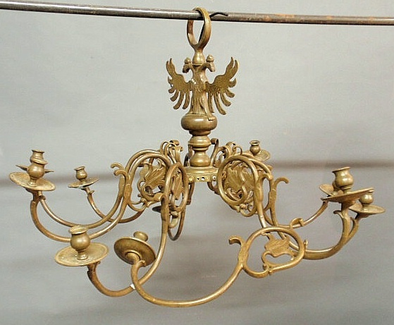 Russian ten arm chandelier with 159d17