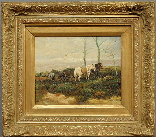 Oil on canvas landscape painting 159d76