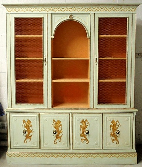 Large Italian two part cabinet 159d7f