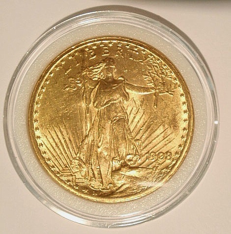 1908 St Gaudens twenty dollar 159da7