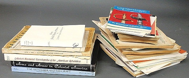 Box lot of books and catalogues