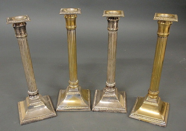Set of four silverplate over brass 159e05