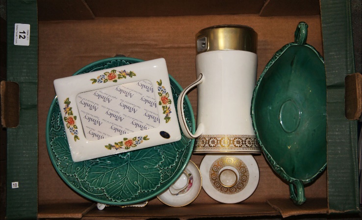 A collection of pottery to include Wedgwood