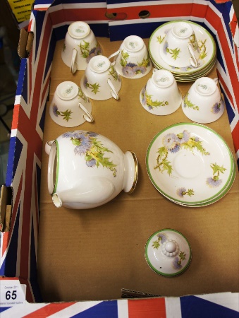 Royal Doulton Glamis Thistle Tea Set