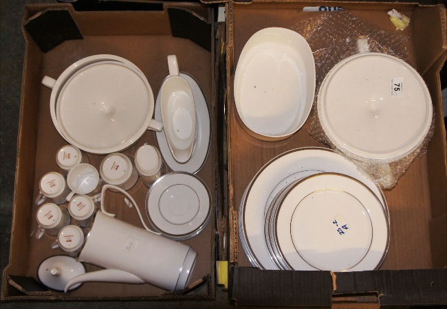 Large Collection of Spode Silver