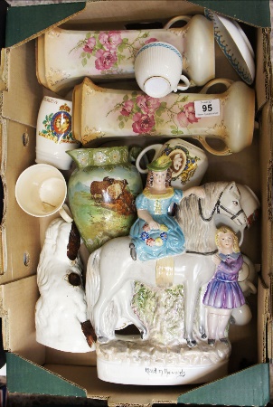 A collection of various Pottery to include