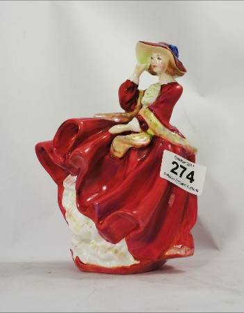 Royal Doulton Figure Top O The 159ef7