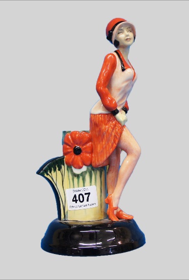 Kevin Francis Figure Art Deco lady 159f54