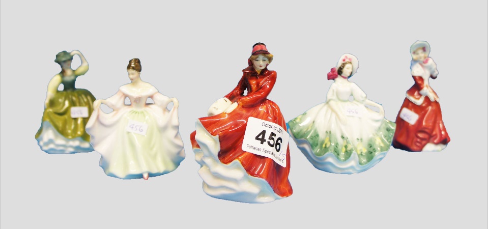 A collection of Royal Doulton Miniature 159f7c