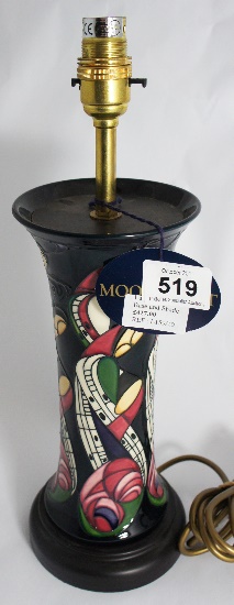 Moorcroft Lamp decorated in the 159fb1