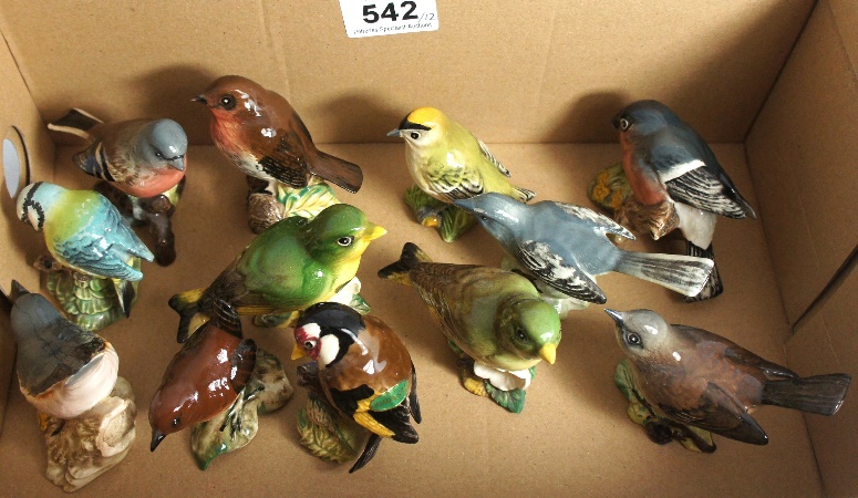 A collection of Beswick Garden 159fba
