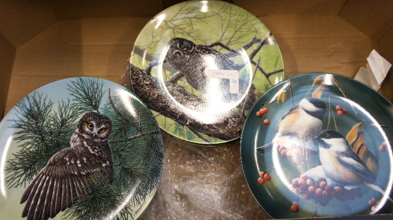 A collection of Knowles Collector Plates