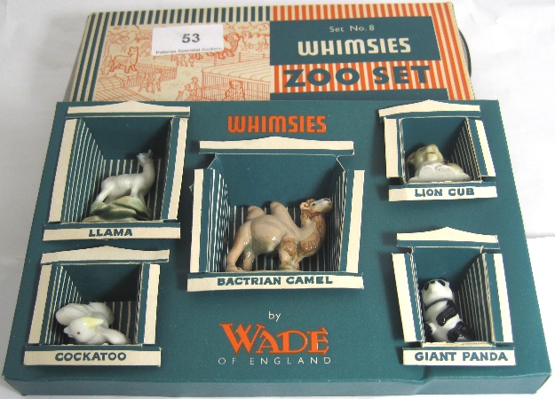 A collection of Wade Whimsies Zoo