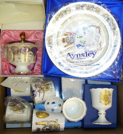 Collection of Aynsley Commemorative 159fe8