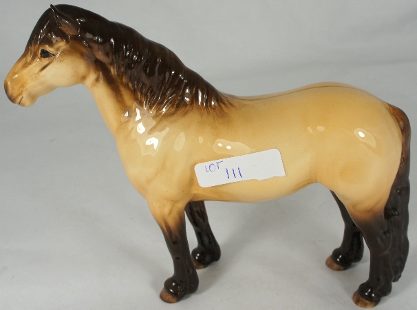Beswick Highland Pony 1644 Dun 15a00d