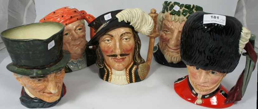 Royal Doulton Character Jugs Athos D6439