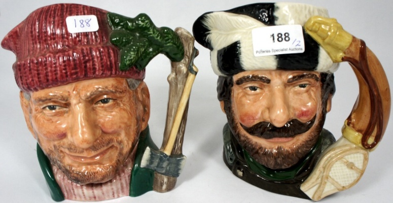 Royal Doulton Large Character Jugs