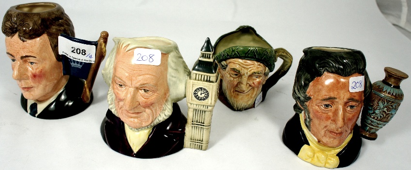 Royal Doulton Small Character Jugs 15a061