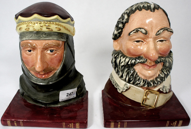 Royal Doulton Bookends Falstaff 15a081