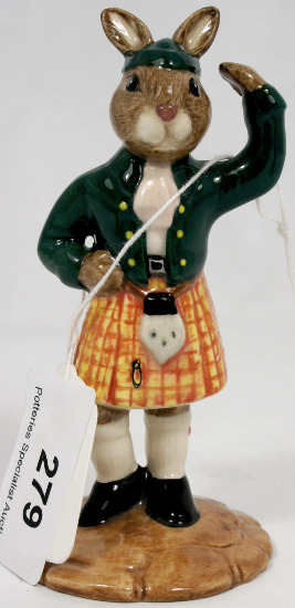 Royal Doulton Scotsman Bunnykins 15a09a