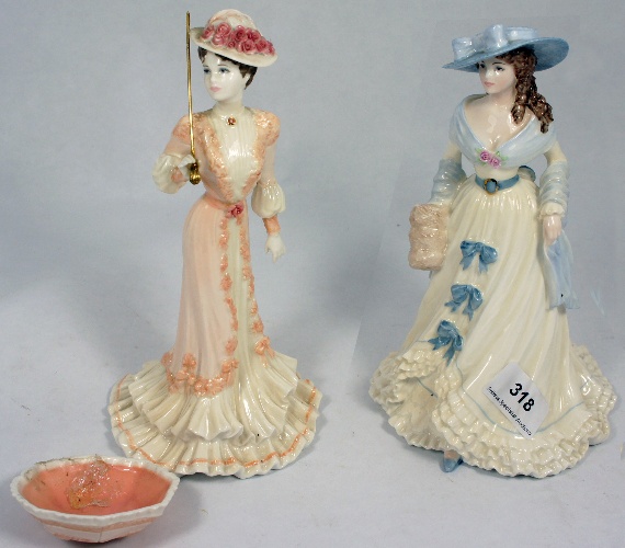 Coalport Figure Emma Hamilton with