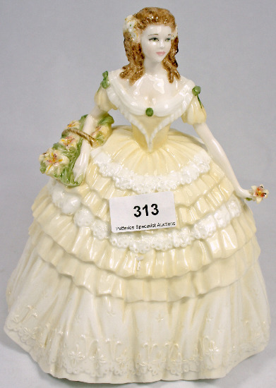 Coalport Figure Lily from the Four Flowers
