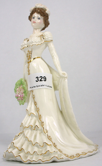 Coalport Figure Charlotte A Royal 15a0c9