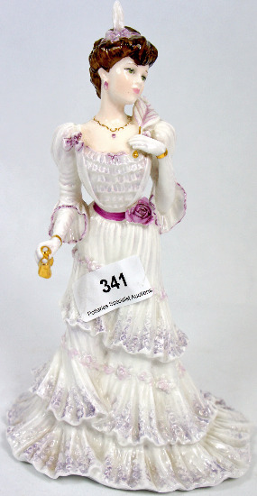 Coalport Figure Eugenie First Night 15a0d5