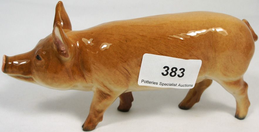 Beswick Tamwoth Sow 4114 boxed