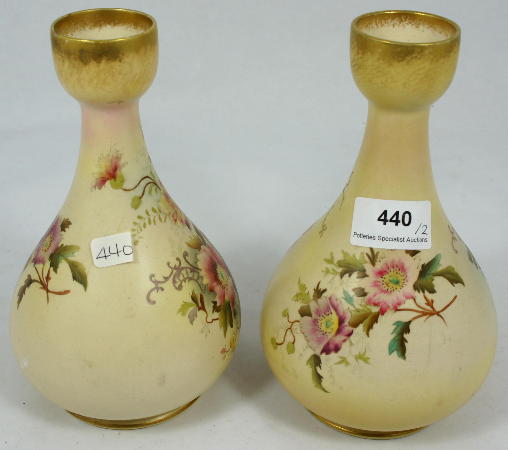 Pair of Carltonware W R Arvista 15a12c