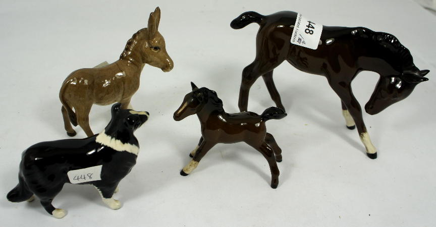 Beswick Foal Grazing Model 946