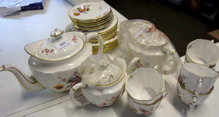 Royal Crown Derby Posies Tea Set