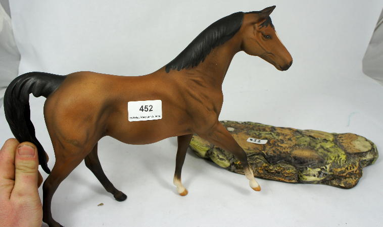 Royal Doulton Horse on Ceramic Base