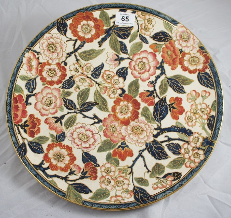 Minton Earthenware Charger decorated 15a3e1