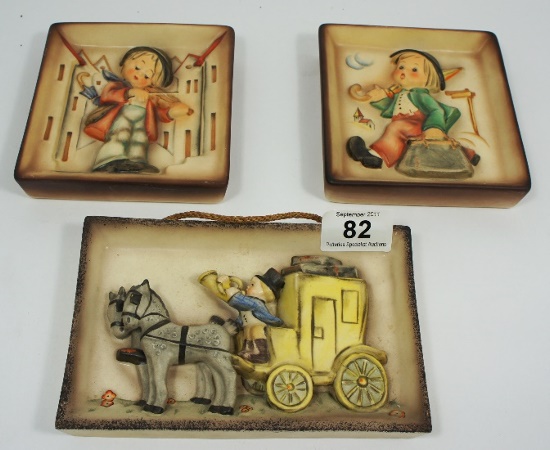 Hummel Plaques x 3