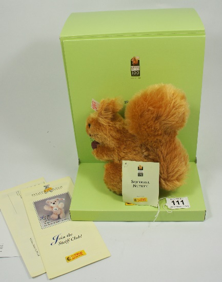 Steiff Bear Squirrel Nutkin Height 15a404