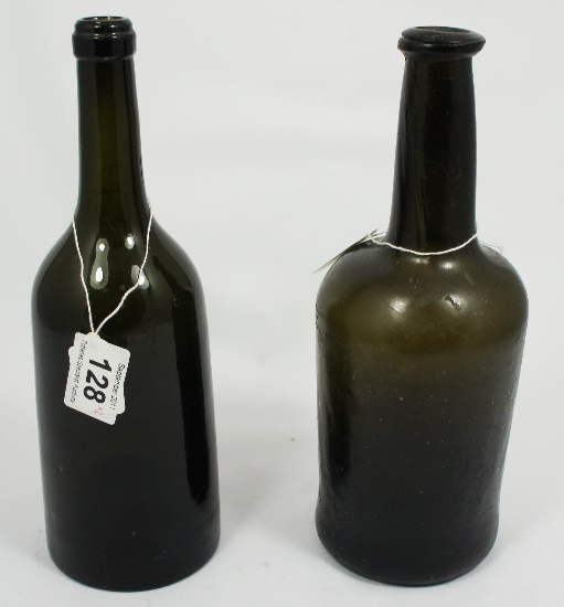 18th Century Cylinder Wine Bottle and