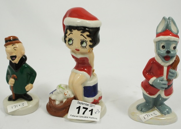 Wade Figures Betty Boop Christmas