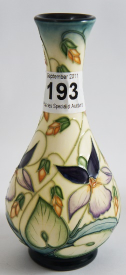 Moorcroft Vase Decorated with Purple 15a444