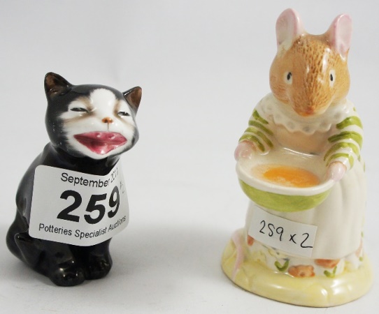 Royal Doulton Lucky Cat K12 (scratches)