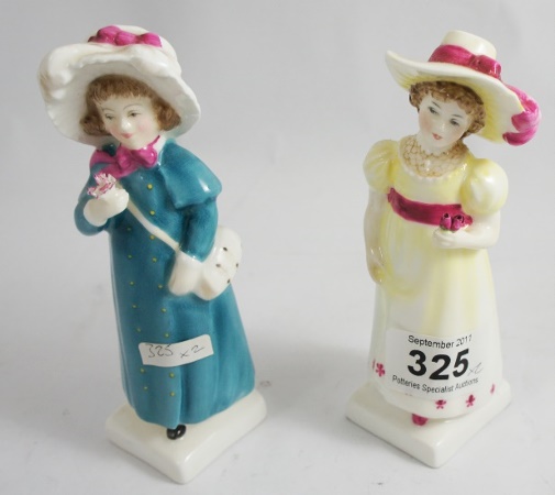 Royal Doulton Kate Greenaway Figures 15a4a6