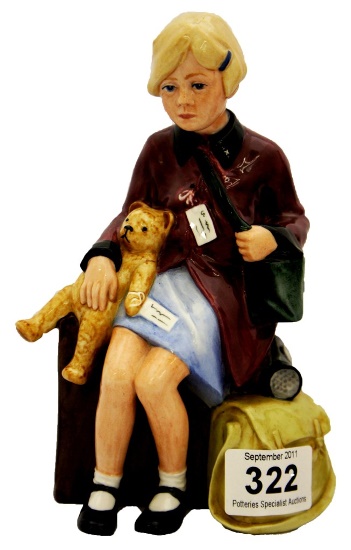 Royal Doulton Figure The Girl Evacuee