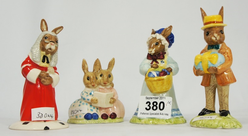 Royal Doulton Bunnykins Figures Mr and