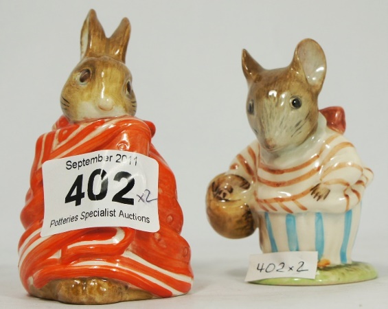 Beswick Beatrix Potter Figures Poorly