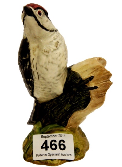 Beswick Model of a Lesser Spotted Woodpecker