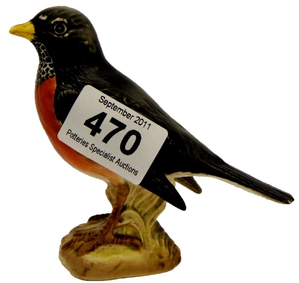 Beswick Model of a American Robin 2187