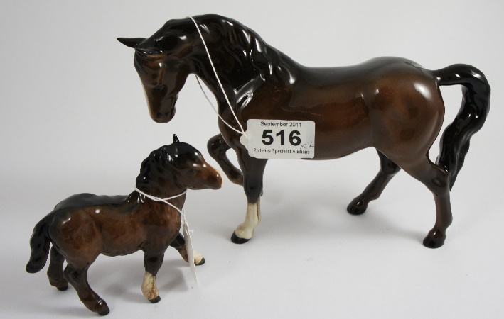 Beswick Stocky Jogging Mare 855 and