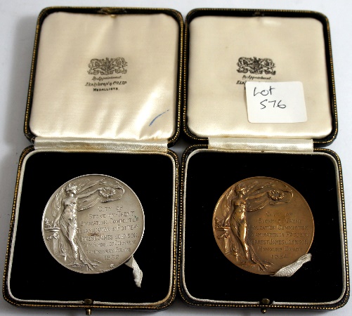 Stoke on Trent Education Medals