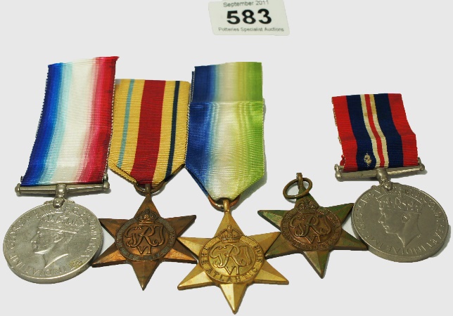 WW2 Medals comprising African Star 15a57d