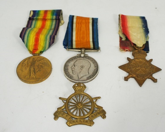 First World War Medal Group and 15a58c